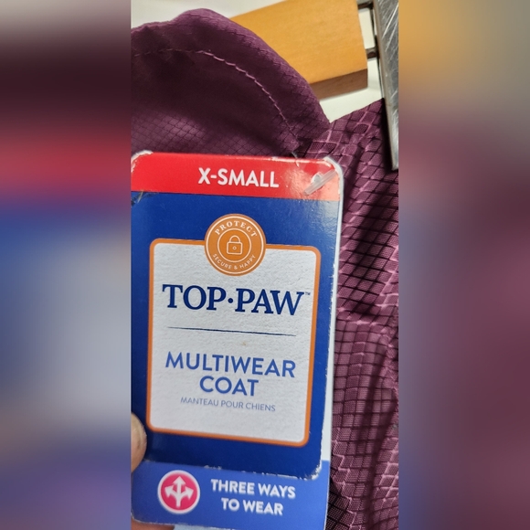 TOP PAW 3IN1 COAT (XS) - Picture 8 of 10